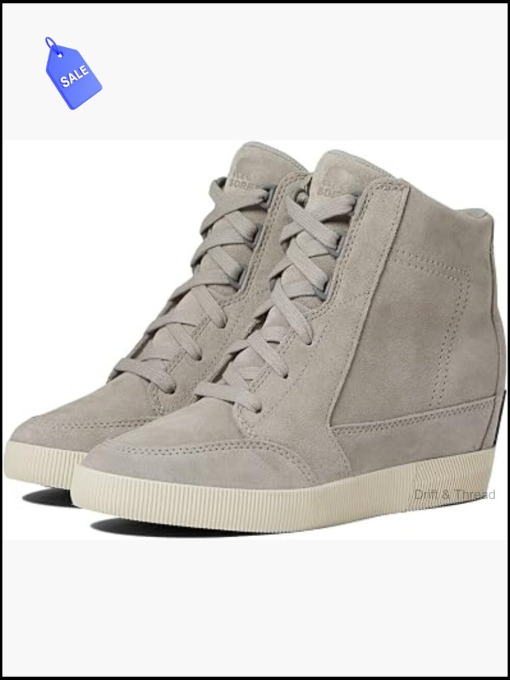 Women's Waterproof Suede Wedge Ankle Booties Lace Up Winter Boots